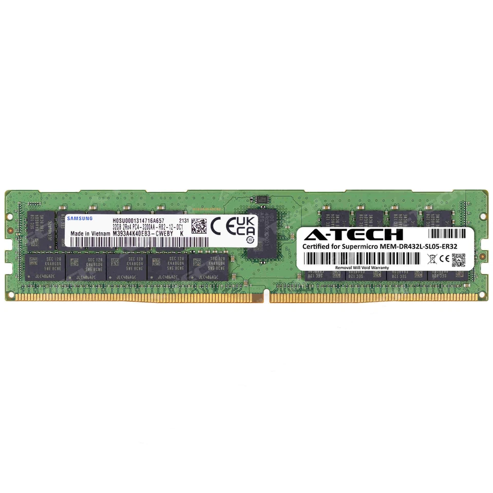 Samsung Ddr4 - Modul DIMM - 32 GB - DDR4 (M393A4K40EB3-CWE)