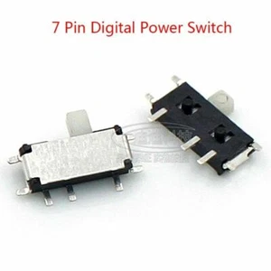 Micro Slide Switch 7 Pin Digital Power Switch Vertical Microswitch 1.5mm Handle - Picture 1 of 3