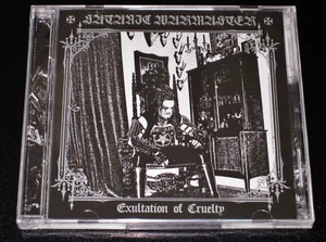 Satanic Warmaster Exhultation Of Cruelty - Limited Red Disc Edition 2 CD Set NEW - Picture 1 of 2