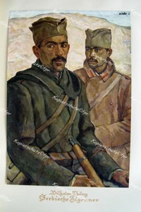 Wilhelm Thöny Serbien Serbia Balkan Zigeuner Uniform Partisanen Guerilla Krieg - Picture 1 of 1