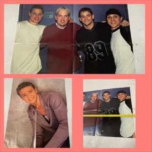 Justin Timberlake From Nsync teen 16 magazine pinup clipping 98 Degrees - Picture 1 of 4