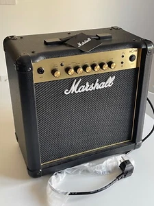 Marshall MG15R Gold Amplificatore Solido Chitarra Combo 15W 2Ch Reverb - Imagen 1 de 7