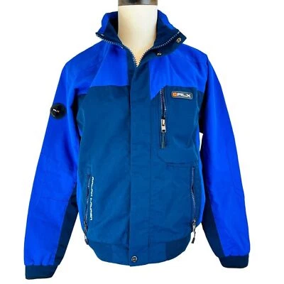 Abrigo Chaqueta Deportiva Ralph Lauren RLX Talla M Azul Invierno Nieve Esquí Lluvia Aire Libre Foto 1 de 4
