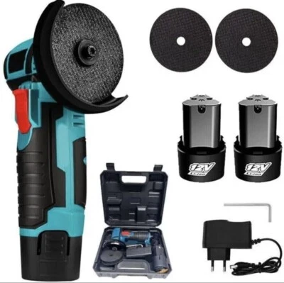 MINI FLEX SMERIGLIATRICE DUE BATTERIE 12V 76MM COMPATTA E POTENTE TAGLIO PRECISO