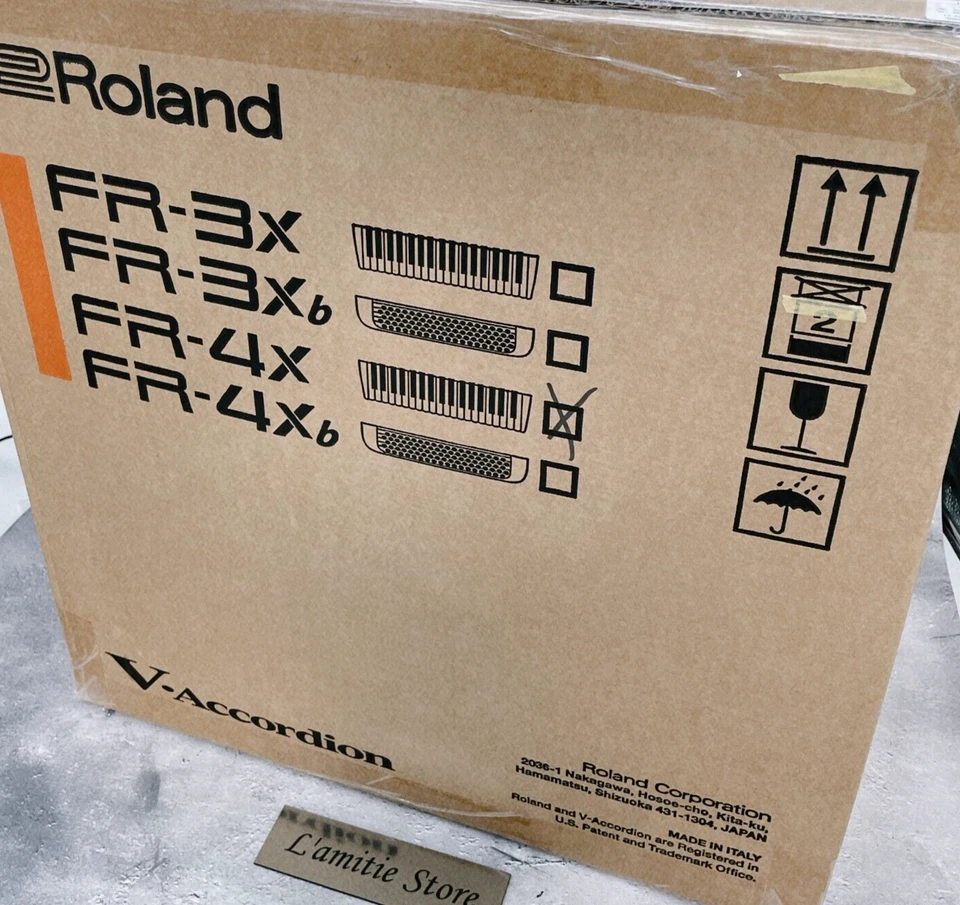 ROLAND FR-4X-BK V-Akkordeon in Schwarz