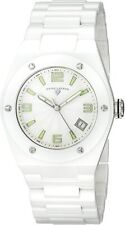 SWISS LEGEND 10054-WWTSA Women's White Ceramic Strap Wrist Watch