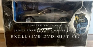 James Bond 007 Volume 1 & 2 Exclusive DVD & Collectible Car 2006 UA New Sealed - Picture 1 of 24