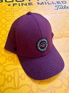 Scotty Cameron  Crown Melin Circle T Tour Only A Game Hydro Camo Maroon Hat Cap - Picture 1 of 4