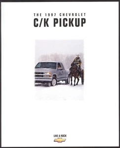 1997 Chevrolet C/K Pickup Truck Cheyenne Silverado 38-Page Dealer Sales Brochure - Picture 1 of 1
