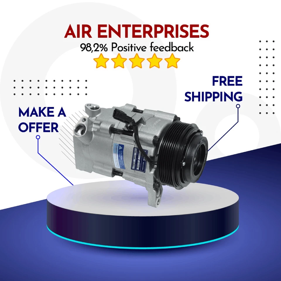 Compressor A/C Fit Nissan Murano 2009-2014, Nissan Pathfinder 2013-2014 - Image 1 of 1