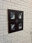 Crate and Barrel Photo Frame 4 Slots Wood Modern Style