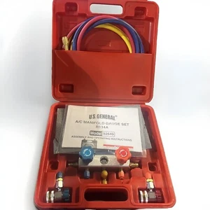 US General A/C Manifold Gauge Set (R-134A) im Originalkoffer Modell 92649 - Bild 1 von 9