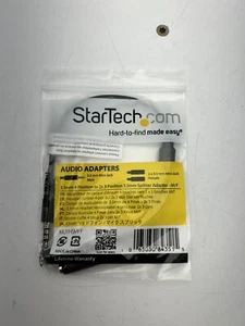 StarTech MUYHSMFF 3.5mm 4 Position to 2x 3 Position 3.5mm Headset Splitter - Picture 1 of 3