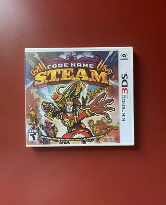 Code Name: S.T.E.A.M. STEAM (Nintendo 3DS, 2015) BRAND NEW UNOPENED SEALED - Image 1 of 4
