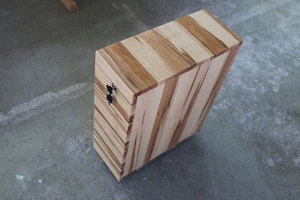 Schrank Aktenschrank Buche Kernbuche Masiv Holz Büroschrank Regal Bücherregal ! - Bild 1 von 12