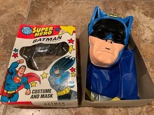 Estate VTG Rare Batman 1976 Ben Cooper Batman Costume Youth Large 12-14 DC Comic - Picture 1 of 7