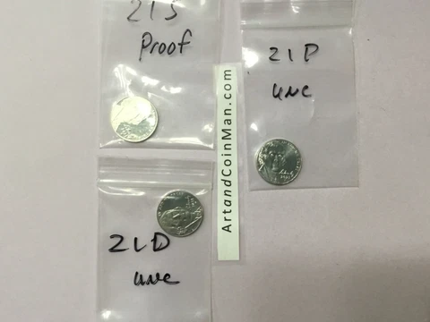 2021 P D S (3 coin set) JEFFERSON NICKELS UNCIRCULATED AND GEM PROOF HIGH-GRADE! Cover