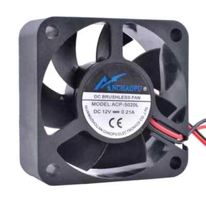 ACP-5020L 5cm 5020 12V 0.21A Hydraulic bearing large air volume 2pin cooling fan - Picture 1 of 4