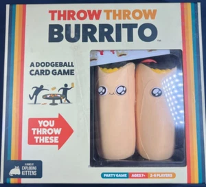 New! Never Used! Throw Throw Burrito - A Dodgeball Card Game - Picture 1 of 1