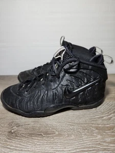 Nike Air Foamposite Little Posite Black Cat GS Size 7Y / Women’s 8.5 644792-014 - Picture 1 of 7