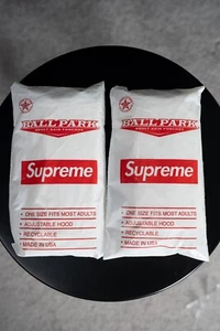 Supreme accessories Ballpark Poncho Box Logo Rain Coat Sealed lot of 2 - Picture 1 of 1