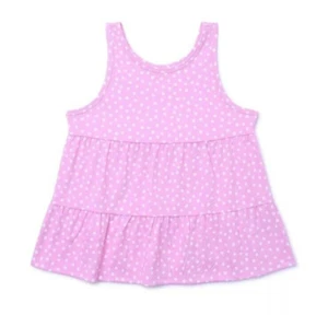 Canotta Wonder Nation ragazza swing taglia XXL (18) bermuda rosa a pois nuova - Foto 1 di 6