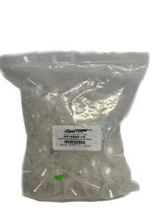 (100) OPTICHEM 20mL Disposable PP Cone Shape Filter Funnel 10um PE Frit OP660510 - Picture 1 of 4