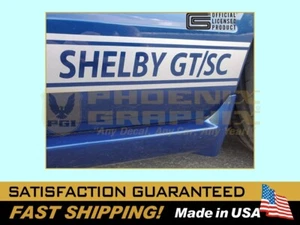 Mustang Shelby GT/SC 2007 2008 Rocker Stripe calcomanía supercargador con licencia Shelby - Imagen 1 de 1