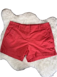 Vineyard Vine Coral Everyday Solid 4 Pockets Shorts Size 8 EUC - Picture 1 of 7