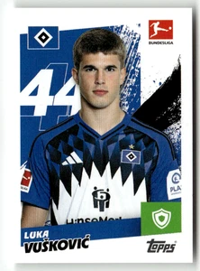 Pegatina Topps Bundesliga 2025-26 Nº 115 Luka Vuskovic Rookie - Imagen 1 de 2