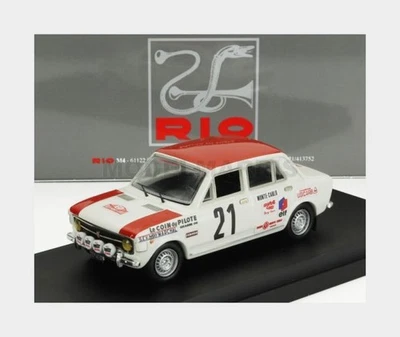 RIO-MODELS 4747 FIAT - 128 (night version) N 21 RALLY MONTECARLO 1970 ALAIN JALL - Immagine 1 di 2
