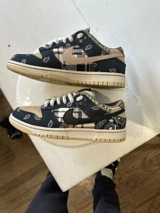 New Travis Scott x Dunk Low Premium QS SB Cactus Jack - CT5053 001 Size 8.5 - Picture 1 of 5