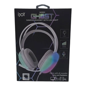NEW iJoy Gaming Headset Headphones With Lights and Mic For Xbox and PlayStation - Picture 1 of 6