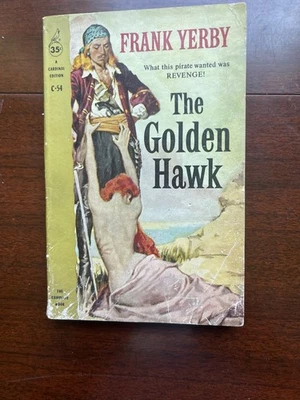 THE GOLDEN HAWK by Frank Yerby vintage pb gc Historical Romance - Image 1 of 2