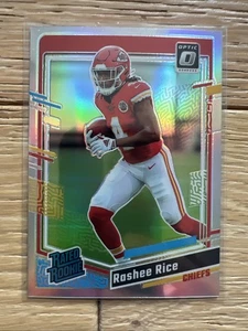 2023 Panini Donruss Optic - Rated Rookie Holo Prizm #257 Rashee Rice (RC) - Picture 1 of 2