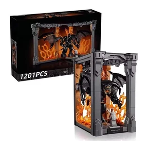 1201 Piece Lord of the Rings Balrog Book Nook Icons Set New And Boxed - Picture 1 of 5