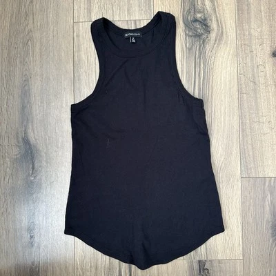 Beyond Yoga Women's Tank Top XS Rib Knit Jersey Keep in Line Tank Black LJ4481 - Image 1 of 4