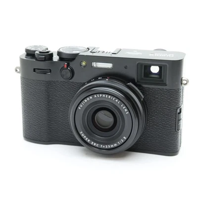 Fujifilm Fuji X100V Black Digital Camera Shutter Count 2500 - Image 1 of 4