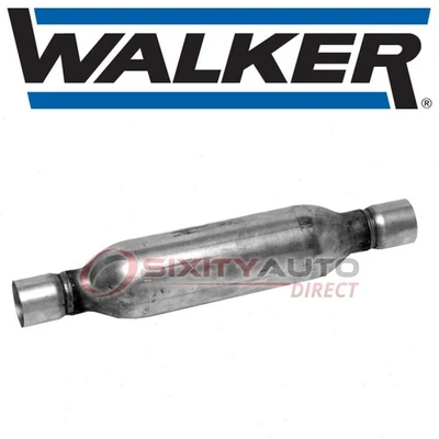 Walker SoundFX Exhaust Resonator for 1975 Chevrolet Bel Air 6.6L V8 - rx Foto 1 de 4