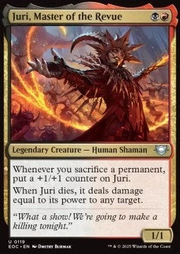 Magic/MTG Juri, Master of the Revue EOC-119 Uncommon Englisch Neu - Bild 1 von 2