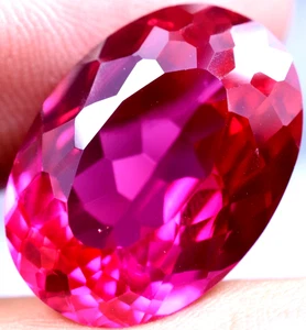 Extremely Rare & Natural 24.65 Ct SUNRISE RUBY GGL Certified Loose Gemstone - Picture 1 of 14