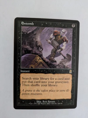 Entomb Odyssey MTG NM Free Shipping with Tracking - Image 1 of 2