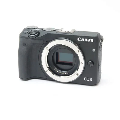 Canon EOS M3 24.2MP Mirrorless Digital Camera Body (Black) #72 -Near Mint- - Image 1 of 4