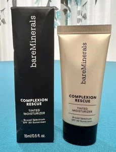 BareMinerals Complexion Rescue Tinted Moisturizer ~ OPAL 01 ~ 0.5oz / 15ml ~ New - Picture 1 of 6