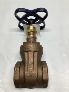 Nibco T-113 1 1/2" Gate Valve - Picture 1 of 7