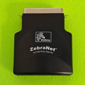Oryginalny serwer druku ZebraNet 10/100 1032710-001 DARMOWA PRZESYŁKA Doskonały stan - Zdjęcie 1 z 5