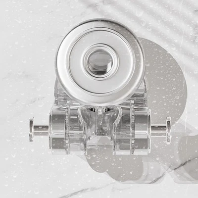 Staffa Sospesa Costruzione ABS Colore Argento Grigio,Bianco Multiuso - Immagine 1 di 4