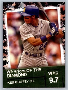 Topps Serie 2 Warriors of the Diamond 2020 Ken Griffey Jr negro/299 Mariners - Imagen 1 de 2