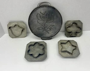 Pfaltzgraff Yorktowne Spengler Konvolut Ausstechformen Untersetzer Vintage Blech gelocht - Bild 1 von 14