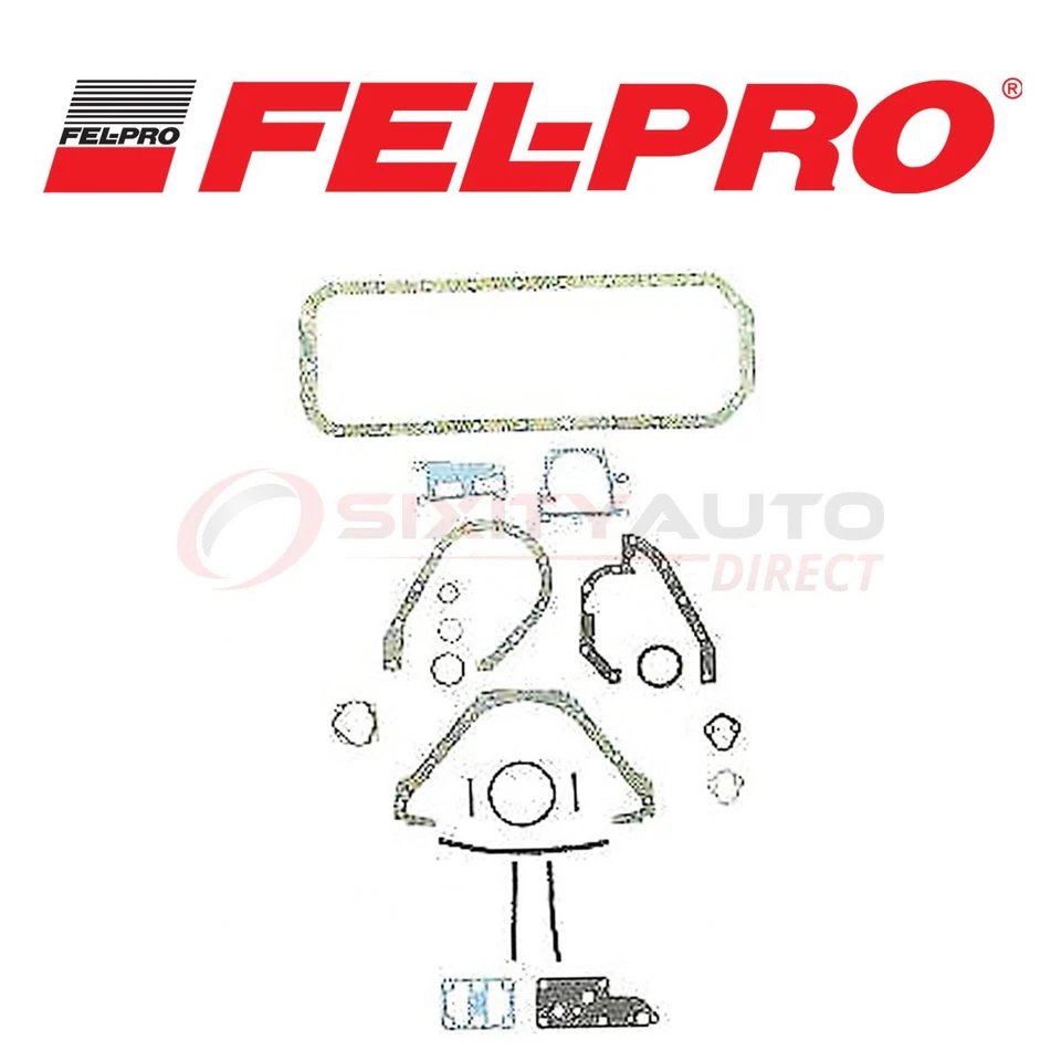 Fel Pro Conversion Gasket Set for 1962 International Harvester C112 3.9L L6 vo Foto 1 de 4